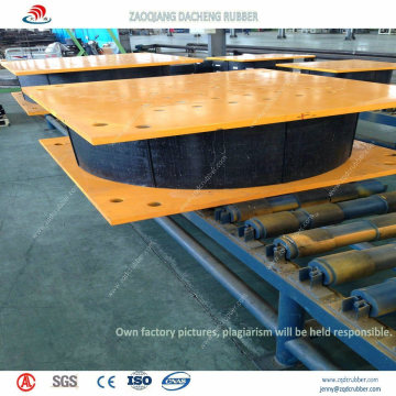 Bridge Construction High Damping Rubber Bearings